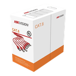 PC, gaming si accesorii - Retelistica - Cabluri si accesorii - Cablu UTP cat6 0.565 mm, cupru integral, cutie 305 metri - HIKVISION DS-1LN6-UU - Infinity.ro