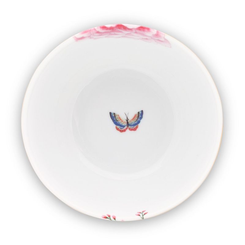 Casa si Gradina - Bucatarie si vesela - Vesela si tacamuri - Farfurii si boluri - Bol din portelan 12cm Blushing Birds - Infinity.ro