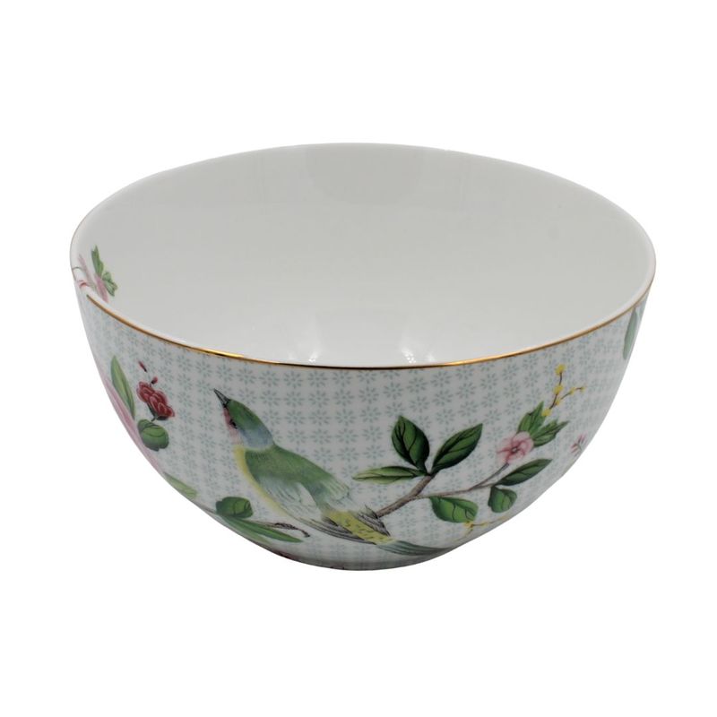Casa si Gradina - Bucatarie si vesela - Vesela si tacamuri - Farfurii si boluri - Bol din portelan 15cm Blushing Birds - Infinity.ro