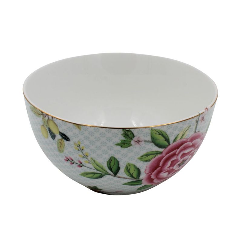 Casa si Gradina - Bucatarie si vesela - Vesela si tacamuri - Farfurii si boluri - Bol din portelan 15cm Blushing Birds - Infinity.ro