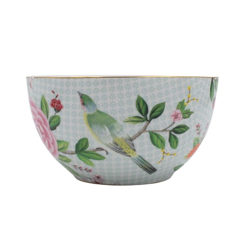 Casa si Gradina - Bucatarie si vesela - Vesela si tacamuri - Farfurii si boluri - Bol din portelan 15cm Blushing Birds - Infinity.ro