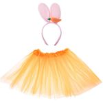 Jucarii, Copii si Bebe - Jucarii si jocuri - Jucarii de rol - Masti si costume copii - Costum Iepuras 2 in 1 Ikonka IK17976 - Infinity.ro