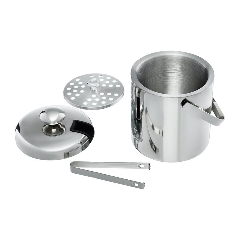 Casa si Gradina - Bucatarie si vesela - Accesorii bar - Frapiere si clesti gheata - Galeata gheata cu capac, maner si cleste 1.3 L, frapiera inox, AMBITION Ice - Infinity.ro