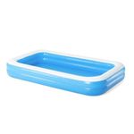 Casa si Gradina - Gradina si terasa - Piscine si accesorii - Piscine - Piscina gonflabila pentru copii, dreptunghiulara, albastru, 305 x 183 x 46 cm, Bestway Family - Infinity.ro