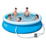 Casa si Gradina - Gradina si terasa - Piscine si accesorii - Piscine - Piscina rotunda gonflabila cu filtru, 305 x 76 cm, Bestway - Infinity.ro