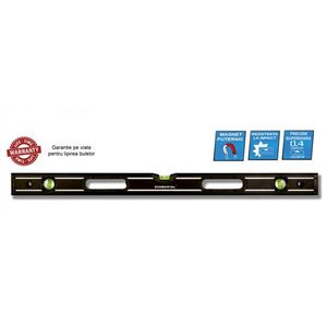 Nivela MAX PROFESIONAL magnetica 3 bule 100 cm