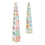 Jucarii, Copii si Bebe - Jucarii si jocuri - Seturi de constructie si cuburi - Seturi de constructie - Turn de construit Djeco BabyBloki - Infinity.ro