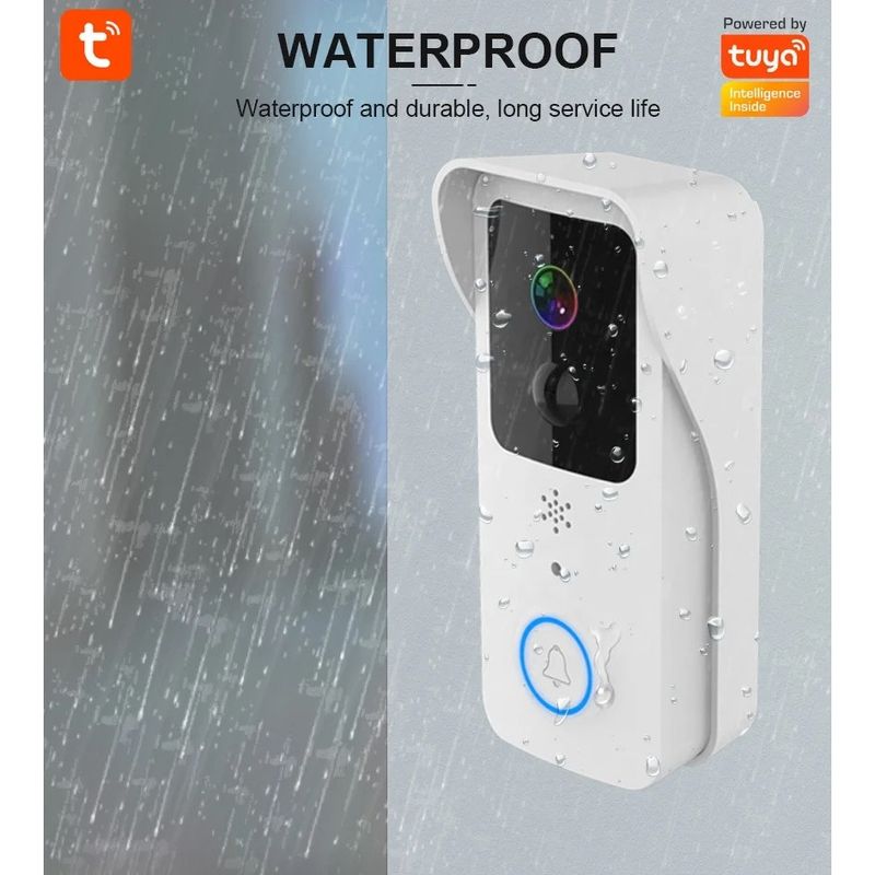 Casa si Gradina - Electrice - Accesorii electrice - Sonerii electrice - Sonerie inteligenta Spy® Pro Wifi cu camera video 2MP FullHD, Night Vision, senzor de miscare IR - Infinity.ro