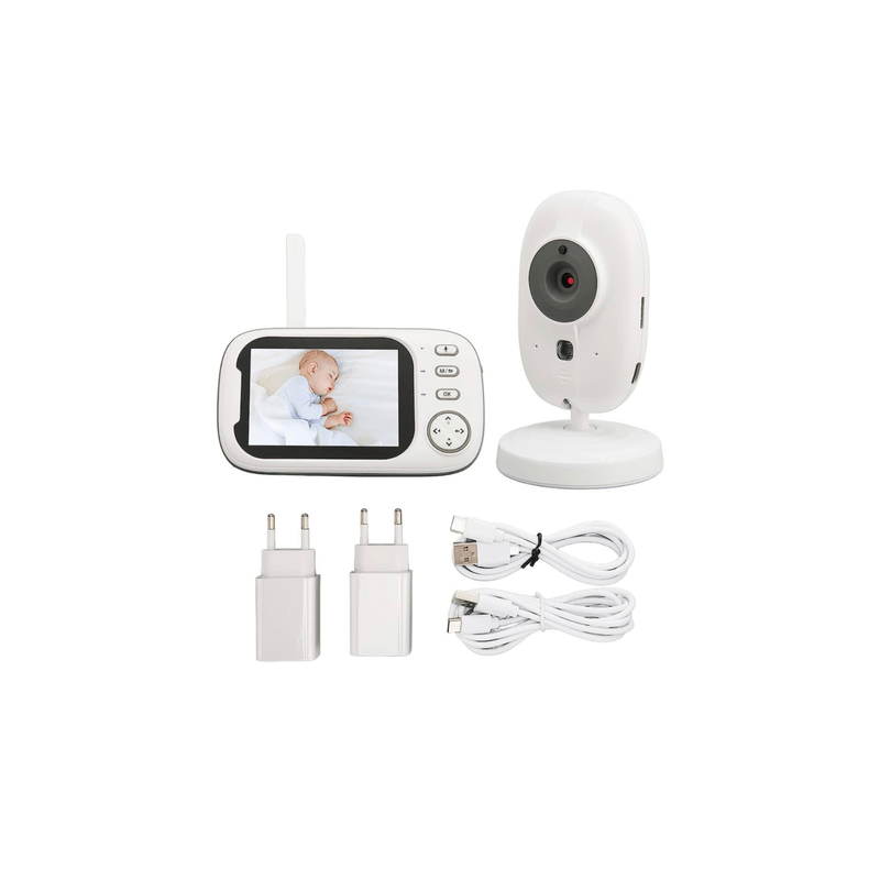 Casa si Gradina - Mobilier - Mobilier copii - Monitoare video copii - Baby Monitor si Camera Audio-Video Wireless Pentru Supravegherea Copilului RoHs® SPY HappyKID Ecran HD XXL 3.2 Inch LCD - Infinity.ro