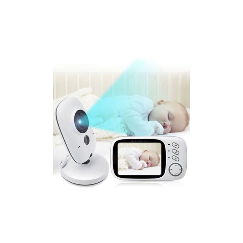 Casa si Gradina - Mobilier - Mobilier copii - Monitoare video copii - Baby Monitor si Camera Audio-Video Wireless Pentru Supravegherea Copilului RoHs® SPY HappyKID Ecran HD XXL 3.2 Inch LCD - Infinity.ro