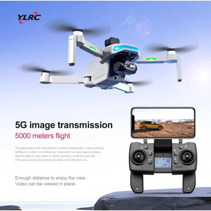 TV, Audio-Video si Foto - Camere de actiune si drone - Drone - Drona profesionala YLR/C S135 EIS Pro Max, RoHS distanta zbor 5 km, WiFi,Retur GPS,evitare obstacole,Camera 8K,2x Acum - Infinity.ro