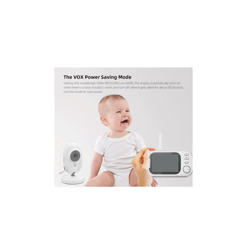 Casa si Gradina - Mobilier - Mobilier copii - Monitoare video copii - Baby Monitor si Camera Audio-Video Wireless Pentru Supravegherea Copilului RoHs® SPY HappyKID Ecran HD XXL 3.2 Inch LCD - Infinity.ro