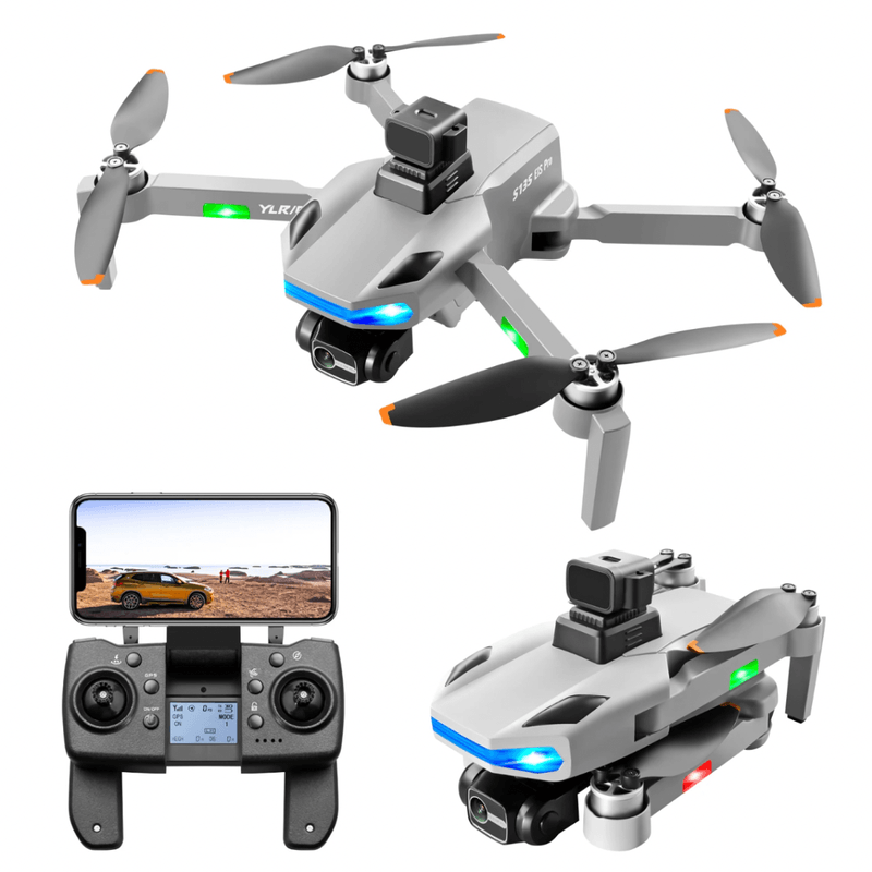 TV, Audio-Video si Foto - Camere de actiune si drone - Drone - Drona profesionala YLR/C S135 EIS Pro Max, RoHS distanta zbor 5 km, WiFi,Retur GPS,evitare obstacole,Camera 8K,2x Acum - Infinity.ro