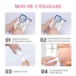 Ingrijire personala si Cosmetice - Sanatate si wellness - Aparate medicale - Dispozitive monitorizare medicala - Monitor Fetal Doppler Pentru Gravide, Rohs, Monitorizare Functii Vitale Fat Intrauterin, Detectare Batai Inimii Fatului - Infinity.ro