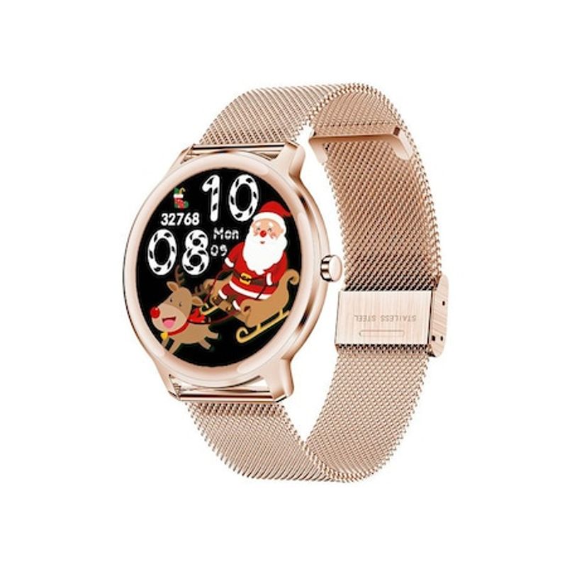 Laptop, Telefoane si Tablete - Wearables si gadgeturi - Wearables - Smartwatch-uri - Ceas Smartwatch BeFIT® WATCH Apel Bluetooth HD, 1.39” Borderless Intens Vision Fluid Touch, 24/7 Smart Asistent, Fitness - Infinity.ro