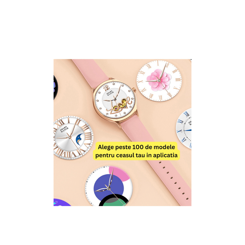 Laptop, Telefoane si Tablete - Wearables si gadgeturi - Wearables - Smartwatch-uri - Ceas Smartwatch BeFIT® WATCH Apel Bluetooth HD, 1.39” Borderless Intens Vision Fluid Touch, 24/7 Smart Asistent, Fitness - Infinity.ro