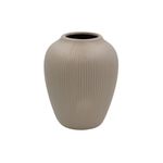 Casa si Gradina - Decoratiuni - Obiecte decorative - Vaze si boluri decorative - Vaza decorativa ceramica bej 14x14x17cm - Infinity.ro