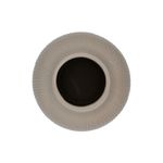 Casa si Gradina - Decoratiuni - Obiecte decorative - Vaze si boluri decorative - Vaza decorativa ceramica bej 14x14x17cm - Infinity.ro