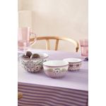 Casa si Gradina - Bucatarie si vesela - Vesela si tacamuri - Farfurii si boluri - Bol din portelan Lily&Lotus Lilac 15cm - Infinity.ro