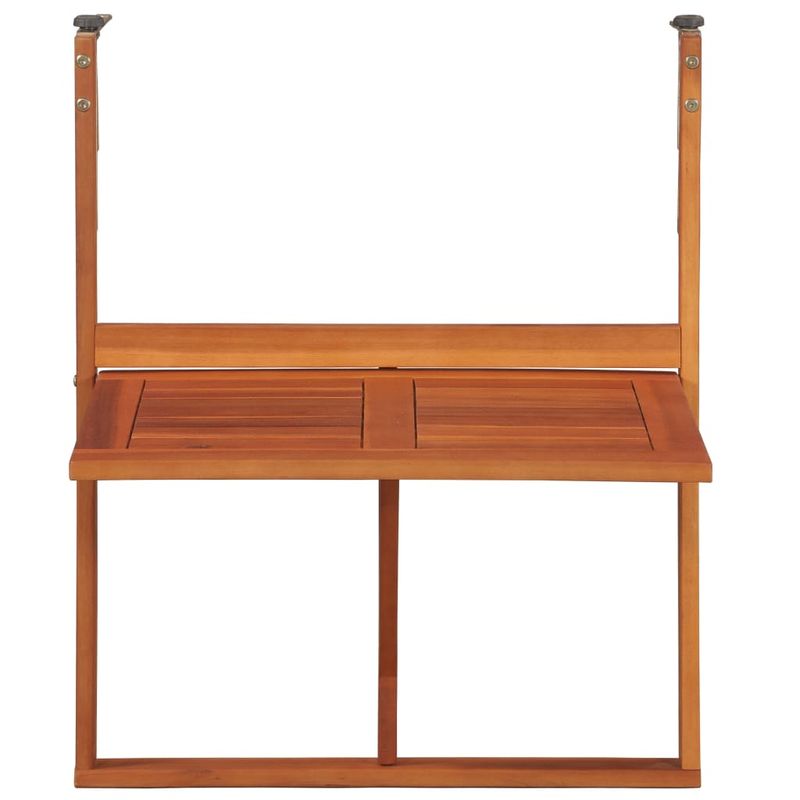 Casa si Gradina - Gradina si terasa - Mobilier exterior - Mese gradina - Masa de balcon suspendata, 64,5x44x80 cm, lemn masiv de acacia - Infinity.ro