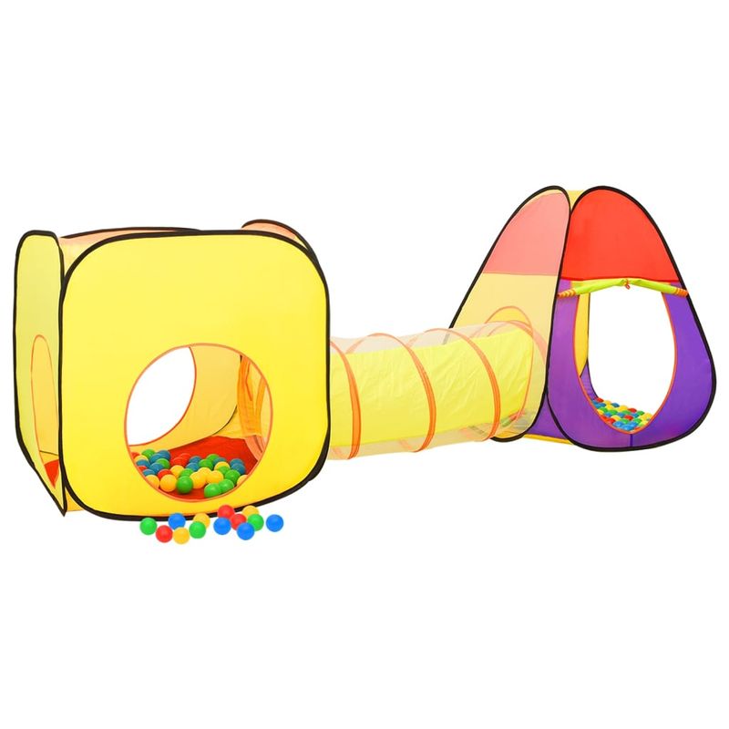 Jucarii, Copii si Bebe - Jucarii si jocuri - Jucarii de exterior - Casute si corturi copii - Cort de joaca pentru copii, multicolor, 255x80x100 cm - Infinity.ro