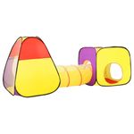 Jucarii, Copii si Bebe - Jucarii si jocuri - Jucarii de exterior - Casute si corturi copii - Cort de joaca pentru copii, multicolor, 255x80x100 cm - Infinity.ro