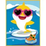Jucarii, Copii si Bebe - Jucarii si jocuri - Jocuri si puzzle - Puzzle - Puzzle trefl primo baby maxi 2x10 baby shark - Infinity.ro