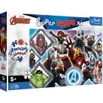 Jucarii, Copii si Bebe - Jucarii si jocuri - Jocuri si puzzle - Puzzle - Puzzle trefl primo super shape xxl 104 avengers - Infinity.ro