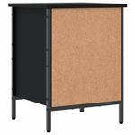 Casa si Gradina - Mobilier - Organizare si depozitare - Organizator incaltaminte - Dulap pentru pantofi, negru, 38x35x50 cm, lemn compozit - Infinity.ro
