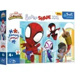 Jucarii, Copii si Bebe - Jucarii si jocuri - Jocuri si puzzle - Puzzle - Puzzle trefl primo super shape xxl 60 spidey - Infinity.ro