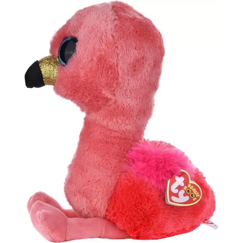 Jucarii, Copii si Bebe - Jucarii si jocuri - Jucarii de plus - Plus ty 24cm boos flamingo roz - Infinity.ro