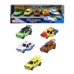 Jucarii, Copii si Bebe - Jucarii si jocuri - Vehicule si jucarii cu telecomanda - Masinute - Majorette set 5 masinute metalice dacia - Infinity.ro