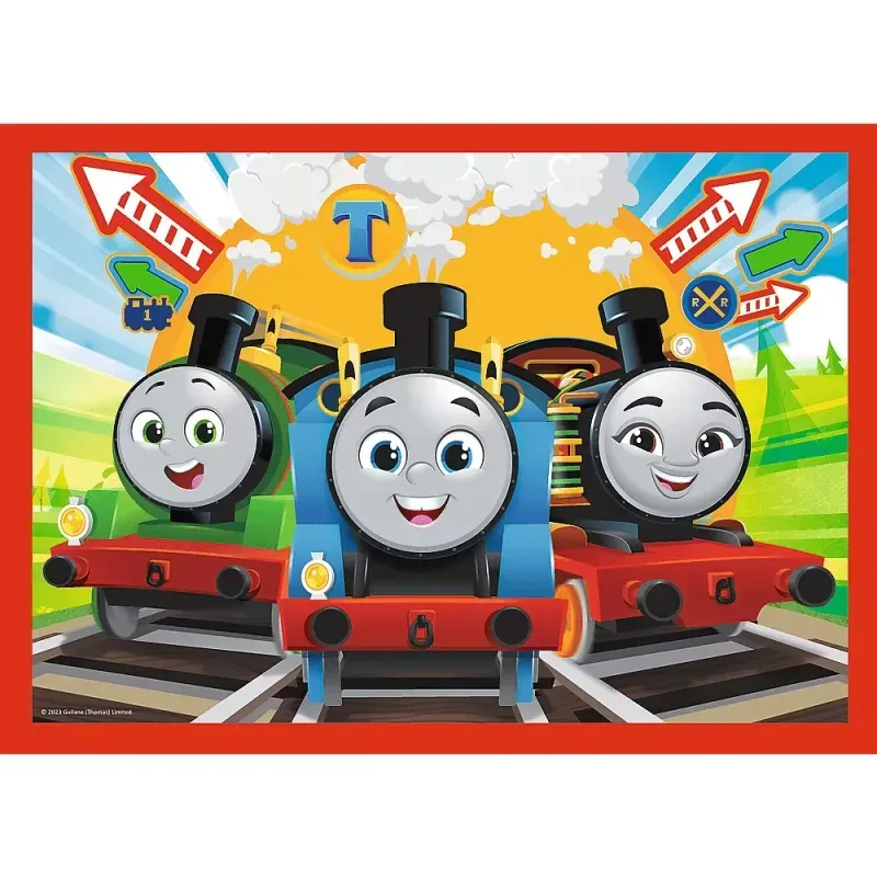 Jucarii, Copii si Bebe - Jucarii si jocuri - Jocuri si puzzle - Puzzle - Puzzle trefl 4in1 thomas trenuletele amuzante - Infinity.ro
