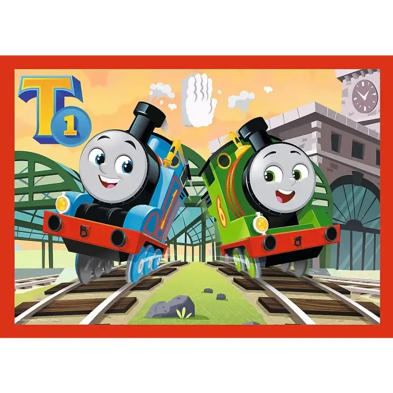 Jucarii, Copii si Bebe - Jucarii si jocuri - Jocuri si puzzle - Puzzle - Puzzle trefl 4in1 thomas trenuletele amuzante - Infinity.ro