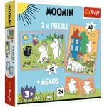 Jucarii, Copii si Bebe - Jucarii si jocuri - Jocuri si puzzle - Puzzle - Puzzle trefl 2in1 memo moomin - Infinity.ro