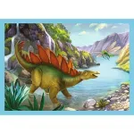 Jucarii, Copii si Bebe - Jucarii si jocuri - Jocuri si puzzle - Puzzle - Puzzle trefl 4in1 lumea dinozaurilor - Infinity.ro