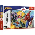 Jucarii, Copii si Bebe - Jucarii si jocuri - Jocuri si puzzle - Puzzle - Puzzle trefl 60 spiderman panza de paianjen - Infinity.ro