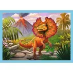 Jucarii, Copii si Bebe - Jucarii si jocuri - Jocuri si puzzle - Puzzle - Puzzle trefl 4in1 lumea dinozaurilor - Infinity.ro