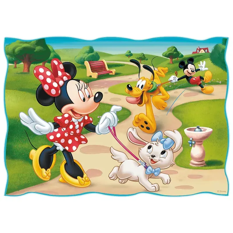 Jucarii, Copii si Bebe - Jucarii si jocuri - Jocuri si puzzle - Puzzle - Puzzle trefl 4in1 mickey mouse ziua deosebita - Infinity.ro