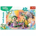 Jucarii, Copii si Bebe - Jucarii si jocuri - Jocuri si puzzle - Puzzle - Puzzle trefl 24 maxi treflik familia fericita - Infinity.ro