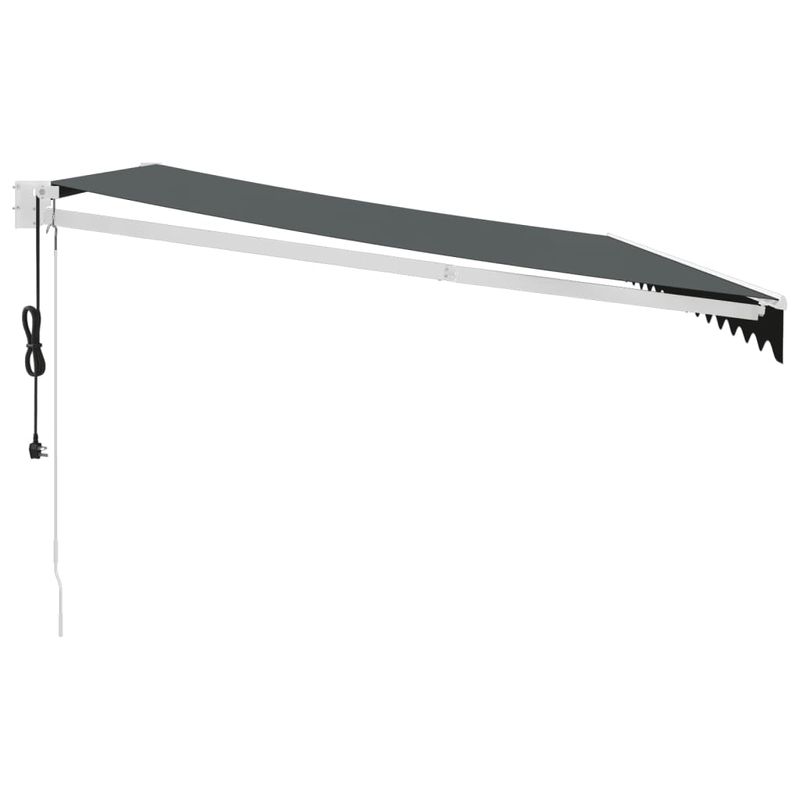 Casa si Gradina - Gradina si terasa - Umbrele si pavilioane - Umbrele - Copertina retractabila automata, antracit, 4,5x3 m - Infinity.ro