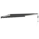 Casa si Gradina - Gradina si terasa - Umbrele si pavilioane - Umbrele - Copertina retractabila automata, antracit, 4,5x3 m - Infinity.ro