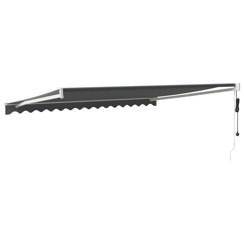 Casa si Gradina - Gradina si terasa - Umbrele si pavilioane - Umbrele - Copertina retractabila automata, antracit, 4,5x3 m - Infinity.ro