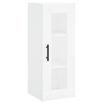 Casa si Gradina - Mobilier - Comode si corpuri - Comode - Dulap inalt, alb, 34,5x34x180 cm, lemn prelucrat - Infinity.ro