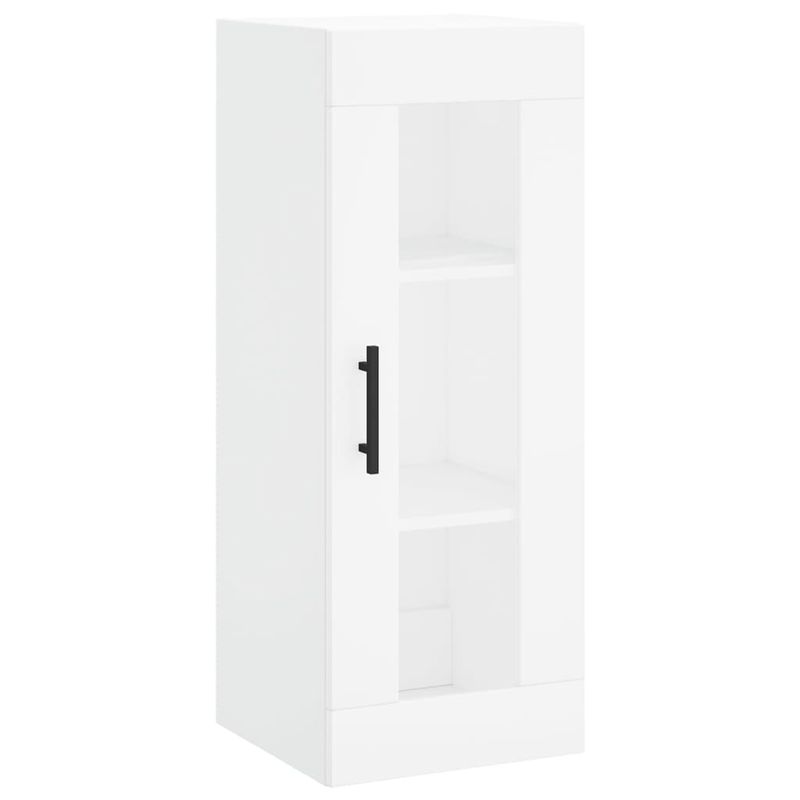 Casa si Gradina - Mobilier - Comode si corpuri - Comode - Dulap inalt, alb, 34,5x34x180 cm, lemn prelucrat - Infinity.ro