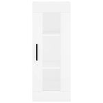 Casa si Gradina - Mobilier - Comode si corpuri - Comode - Dulap inalt, alb, 34,5x34x180 cm, lemn prelucrat - Infinity.ro