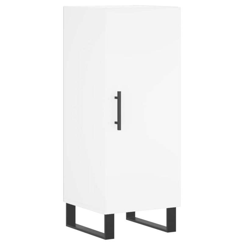Casa si Gradina - Mobilier - Comode si corpuri - Comode - Dulap inalt, alb, 34,5x34x180 cm, lemn prelucrat - Infinity.ro