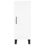 Casa si Gradina - Mobilier - Comode si corpuri - Comode - Dulap inalt, alb, 34,5x34x180 cm, lemn prelucrat - Infinity.ro