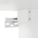 Casa si Gradina - Mobilier - Comode si corpuri - Comode - Dulap inalt, alb, 34,5x34x180 cm, lemn prelucrat - Infinity.ro