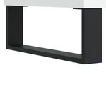 Casa si Gradina - Mobilier - Comode si corpuri - Comode - Dulap inalt, alb, 34,5x34x180 cm, lemn prelucrat - Infinity.ro